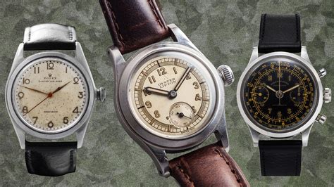 Collecting Rare World War 2 Watches