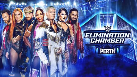 WWE Elimination Chamber Match Card 1