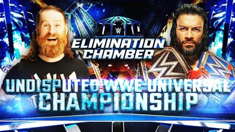 WWE Elimination Chamber Match Card 3