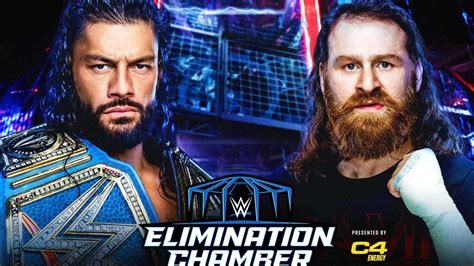 WWE Elimination Chamber Match Card 4