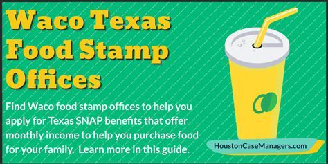 Waco Tx Food Stamp Office Benefits