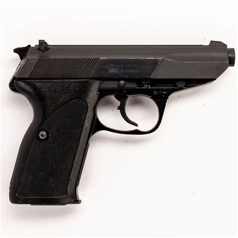 Walther P5 pistol for sale on a firearms website