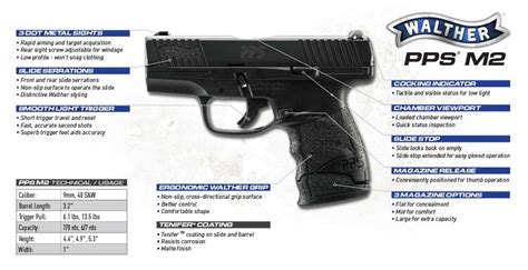 Walther PPS M2 Safety Features