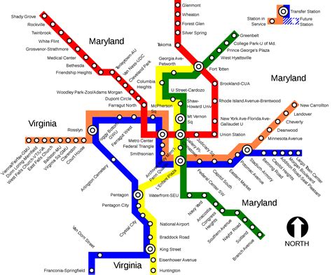 Washington Metro Map