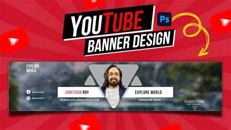 Watercolor-Style Aesthetic YouTube Banners