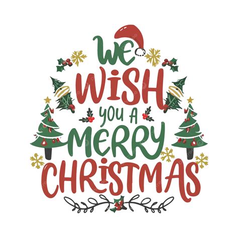 We Wish You a Merry Christmas Printable