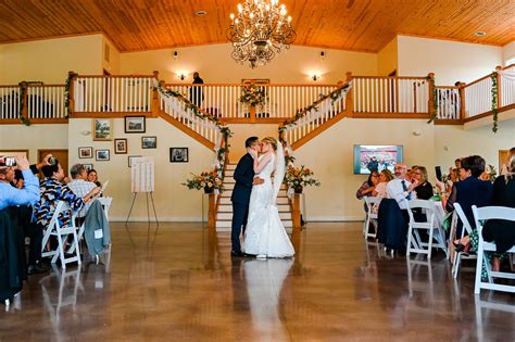 Couple participating in a wedding activity