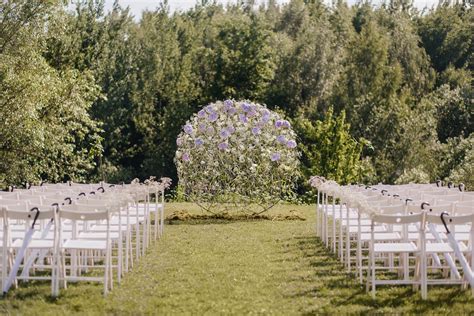 Couple visiting a potential wedding venue