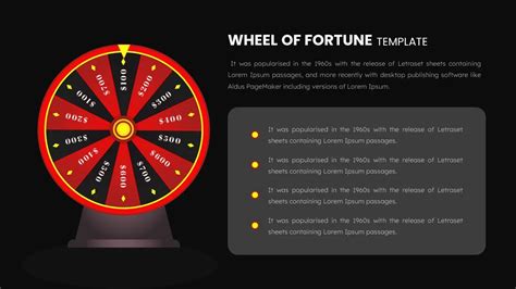 Wheel of Fortune PowerPoint Slide