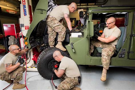 Wheeled Vehicle Mechanic working on truck