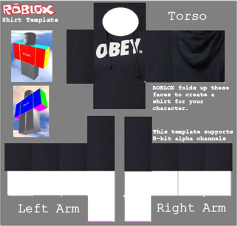 Where to download Roblox transparent t-shirt templates