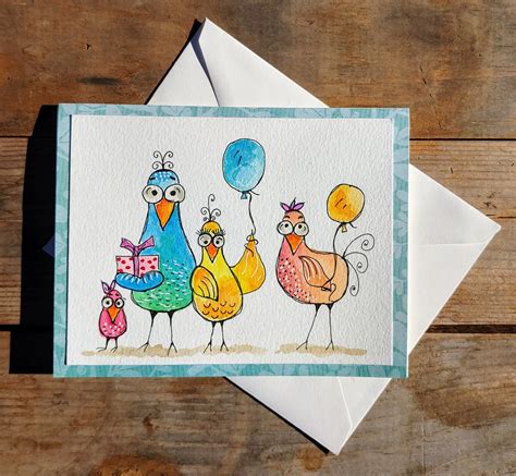 Whimsical Birthday Card