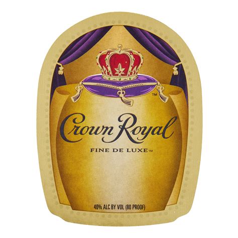 Whiskey Barrel-Inspired Crown Royal Label