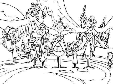 Whoville Coloring Pages for Kids