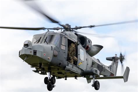 Wildcat Helicopter in Flight