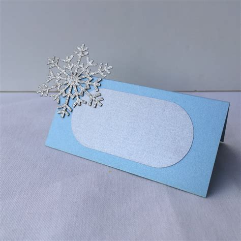 Winter Wonderland Place Card Template