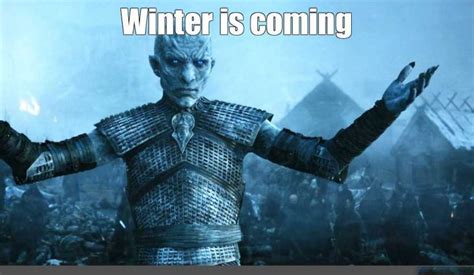 Winter is coming meme