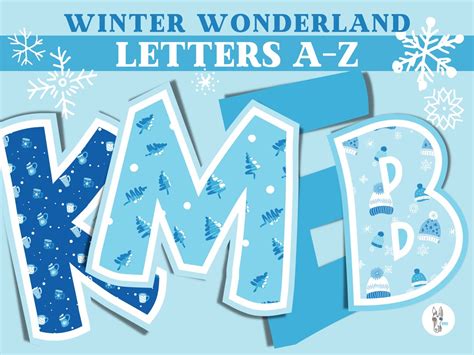 Winter wonderland letter