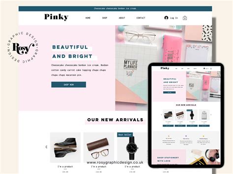 Wix Ecommerce Templates Examples