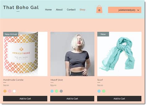 Wix Online Store Designs