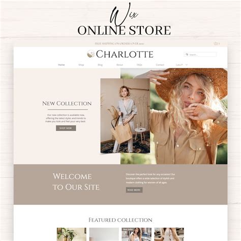 Wix Online Store Templates