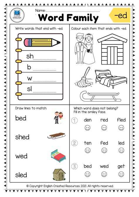 Word Family Activities