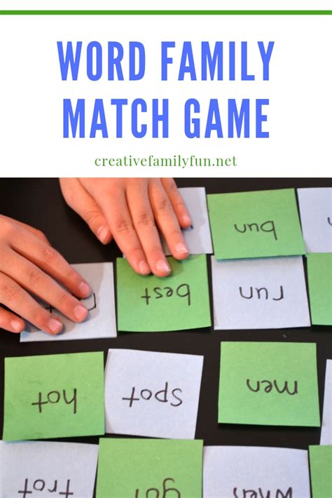 Word Family Games