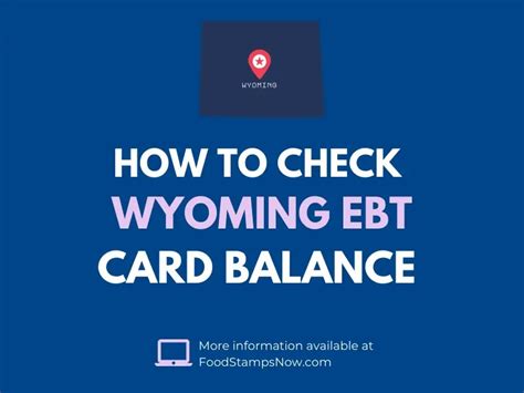 Wyoming food stamps phone number