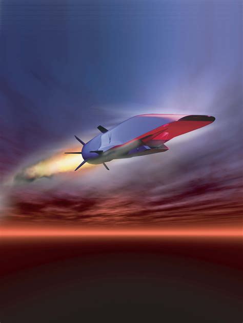 X-51 Waverider Hypersonic Plane