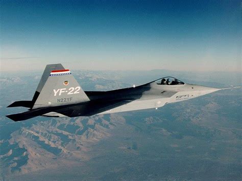 YF-22 avionics system