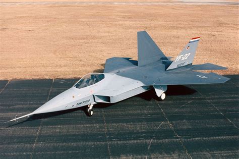 YF-22 and F-22 Comparison