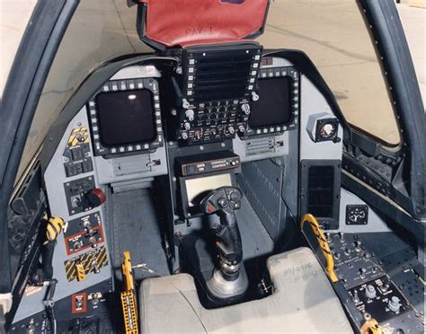 YF-23 cockpit view