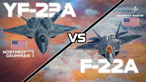 YF-23 vs F-22 Raptor comparison