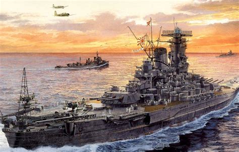 Yamato Japanese Navy Battleship Design