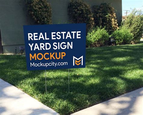 Yard Sign Color Scheme