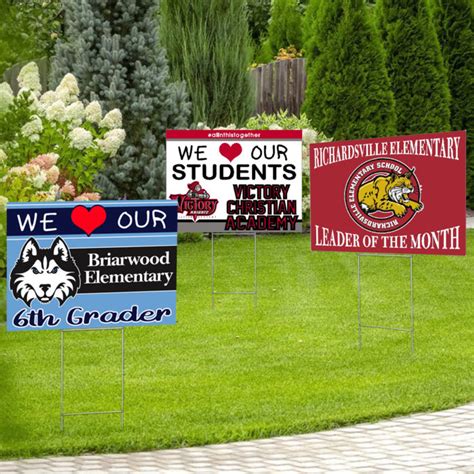 Yard Sign Design Ideas