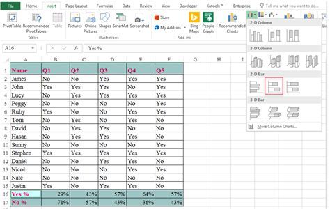 Yes or No Fields Best Practices in Excel