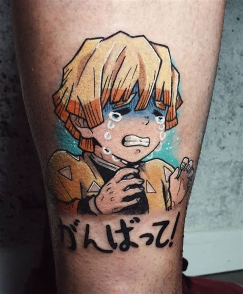 Zenitsu Agatsuma Tattoos