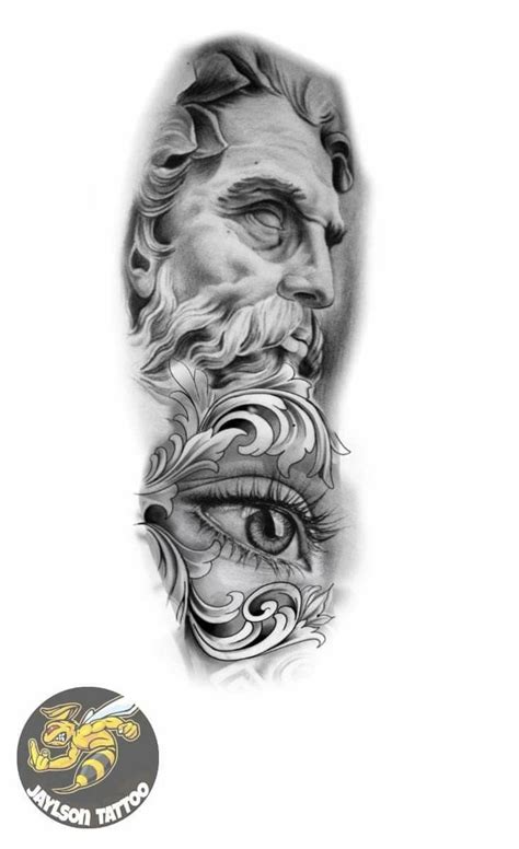 Zeus Tattoo Designs