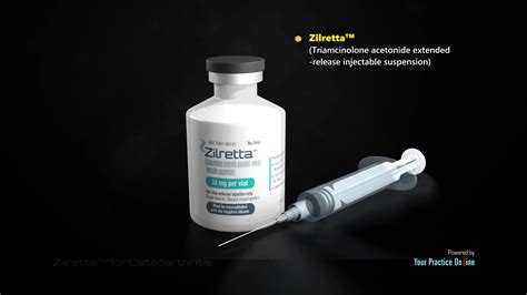 Zilretta Benefits