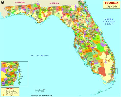 Zip Code Map Florida