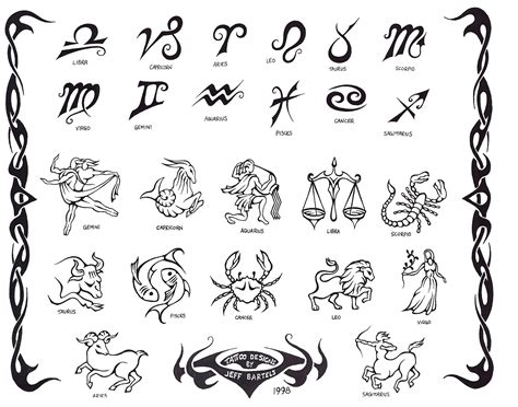 Zodiac Signs Tattoo Inspiration