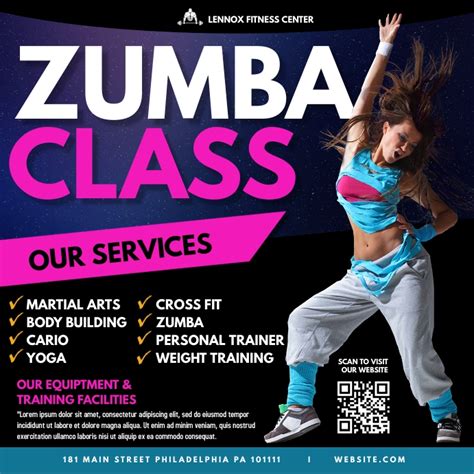 Zumba Template Design