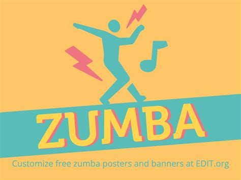 Zumba Template Download