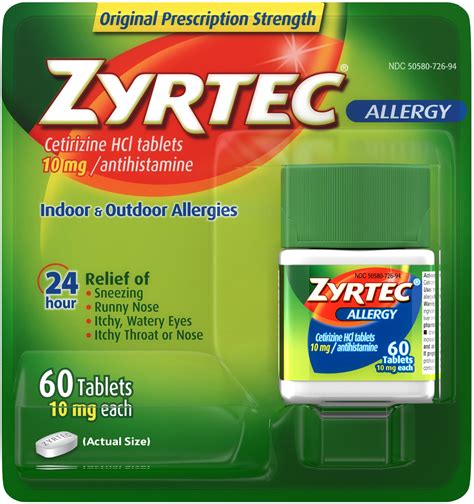 Zyrtec Allergy Medication