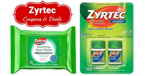 Zyrtec Coupons Available Online