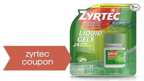 Zyrtec Printable Coupon Offer