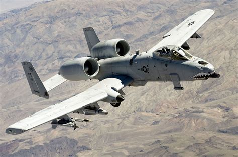 A-10 Thunderbolt II firing the GAU-8/A Avenger