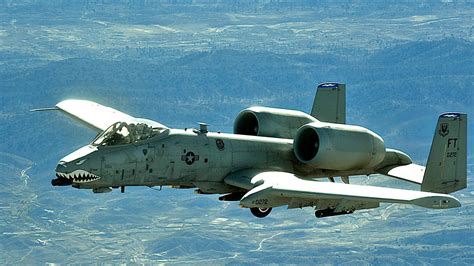 A-10 Warthog engaging enemy targets