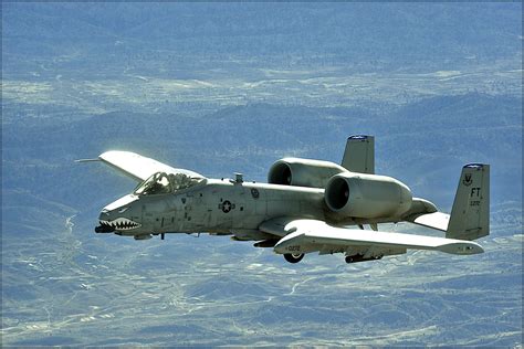 A-10 Warthog on a combat mission